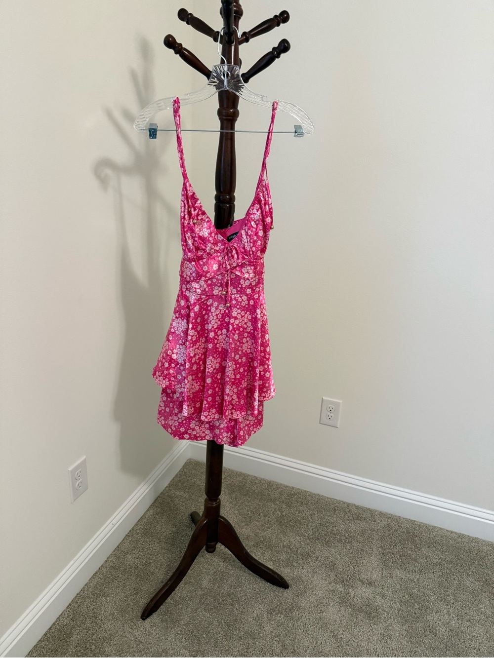 Women’s Pink Floral romper
